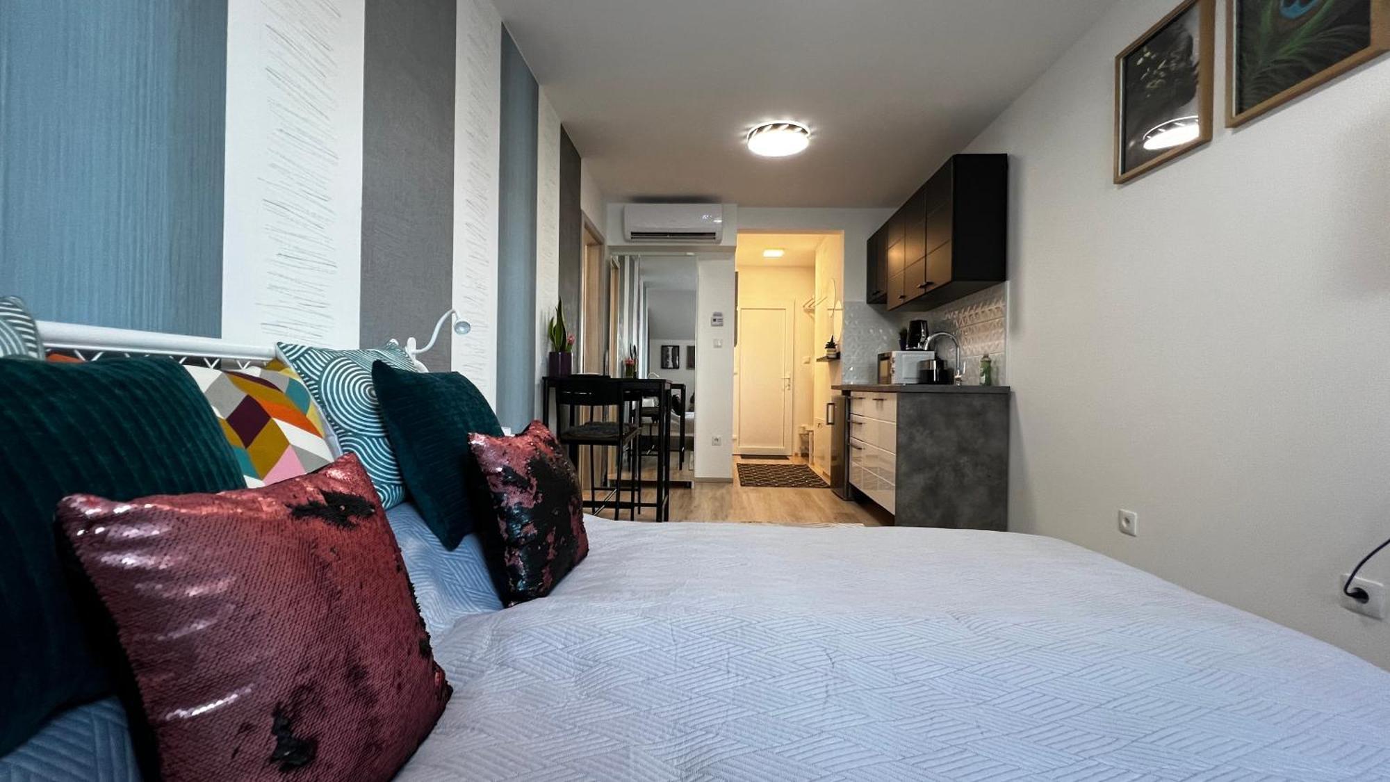 Westend - Studio Above The City บูดาเปสต์ ภายนอก รูปภาพ